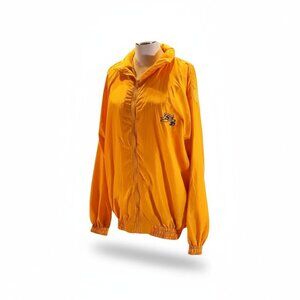 Vintage FUBU Yellow Windbreaker Jacket Size XL